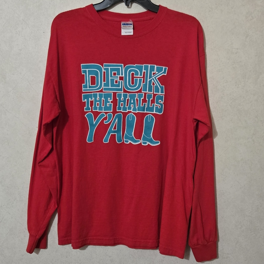 SZ L LONG SLEEVED GRAPHIC TEE